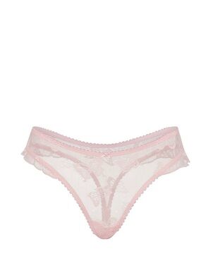 Victoria's Secret Butterfly Mesh Flutter Thong Panty